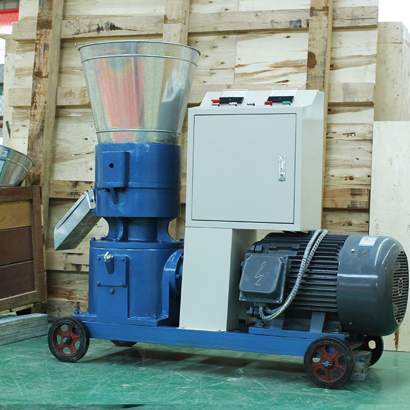 Tierfutter-Kugel-Mühle Vieh-Schaf-Mais-Straw Pelletizers 1000kg/H