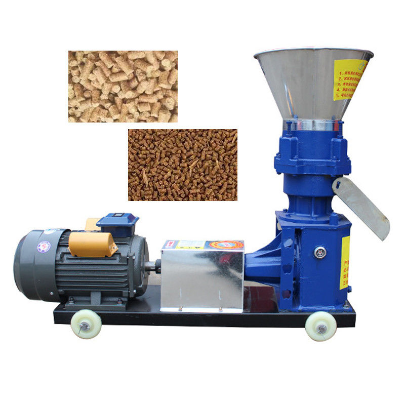 Tierfutter-Kugel-Mühle Vieh-Schaf-Mais-Straw Pelletizers 1000kg/H
