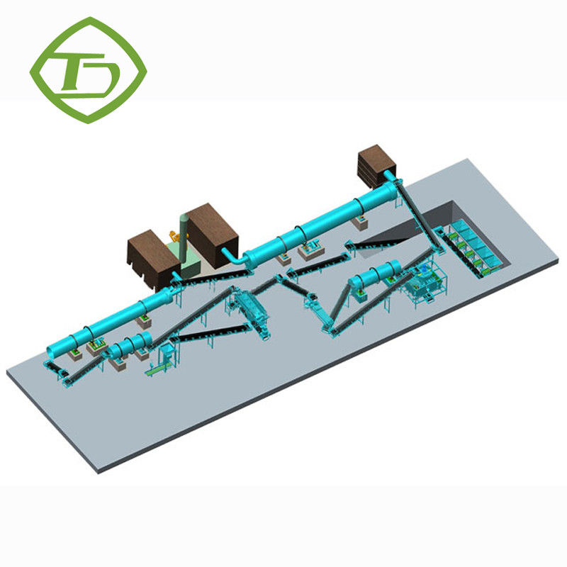 Verbunddüngemittel-Fertigungsstraße-hohe Produktivitäts-Granulierer-Maschine 18.5KW Npk
