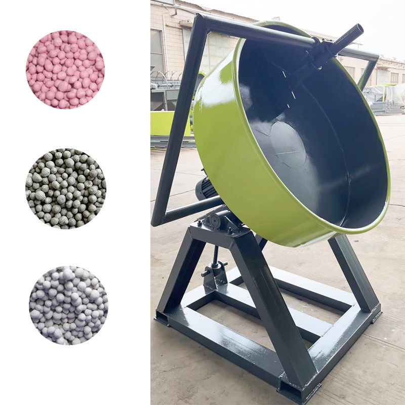 Leistungsfähige organisches Düngemittel-Granulierer-Maschine 6mm Pan Animal Manure Disc Granulator