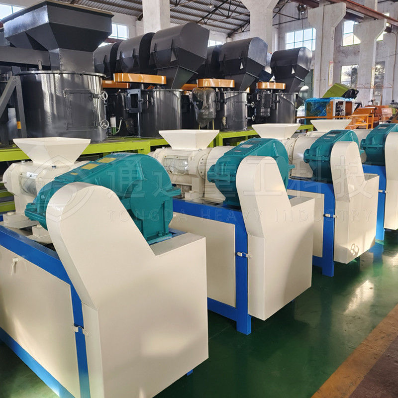 Hochsicherheitsgrad Doppelwalz-Extrusionsgranulator für Katzenmüll aus Bentonit-Ton 1 t/h